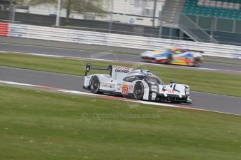 World © Octane Photographic Ltd. FIA World Endurance Championship (WEC), 6 Hours of Silverstone Free Practice 1, UK, Friday 10th April 2015. Porsche Team – Porsche 919 Hybrid - LMP1 - Timo Bernhard, Mark Webber and Brendon Hartley and AF Corse – Ferrari F458 Italia GT2 - LMGTE Pro – Davide Rigon and James Calado. Digital Ref : 1219LB1D5574