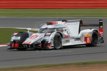 World © Octane Photographic Ltd. FIA World Endurance Championship (WEC), 6 Hours of Silverstone Free Practice 1, UK, Friday 10th April 2015. Audi Sport Team Joest- Audi R18 e-tron Quatrro - LMP1 - Oliver Jarvis, Lucas di Grassi and Loic Duval. Digital Ref : 1219LB1D5750
