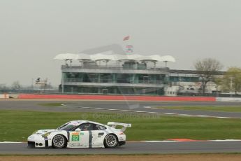 World © Octane Photographic Ltd. FIA World Endurance Championship (WEC), 6 Hours of Silverstone Free Practice 1, UK, Friday 10th April 2015. Porsche Team Manthey - Porsche 911RSR - LMGTE Pro – Patrick Pilet and Frederic Makowiecki. Digital Ref : 1219LW1L9592