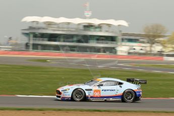 World © Octane Photographic Ltd. FIA World Endurance Championship (WEC), 6 Hours of Silverstone Free Practice 1, UK, Friday 10th April 2015. Aston Martin Racing – Aston Martin Vantage GTE - LMGTE Am – Roalde Goethe, Stuart Hall and Francesco Castellacci. Digital Ref : 1219LW1L9717
