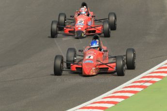 World © Octane Photographic Ltd. British Formula Ford – Brands Hatch, September 2nd 2011. Jamun Racing - Jeroen Slaghekke and Scott Malvern. Digital Ref : 0875cb1d1471