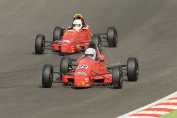 World © Octane Photographic Ltd. British Formula Ford – Brands Hatch, September 2nd 2011. Jamun Racing - Chrissy Palmer and Cliff Dempsey Racing - Cavan Corcoran. Digital Ref : 0875cb1d1483