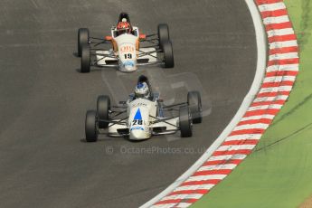 World © Octane Photographic Ltd. British Formula Ford – Brands Hatch, September 2nd 2011. JTR - Geoff Uhrhane and Dan de Zille. Digital Ref : 0875cb1d1537