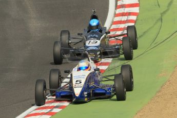 World © Octane Photographic Ltd. British Formula Ford – Brands Hatch, September 2nd 2011. Rendez-Vous Racing / Enigma Motorsport - Philippe Layac. Fluid Motorsport - Matt Parry. Digital Ref : 0875cb1d1628