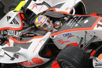 World © Octane Photographic 2010. 2010 GP2 - Belgian GP. Friday 27th August 2010. Rapax - Pastor Maldonado. Digital Ref : 0016CB1D0897