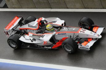 World © Octane Photographic 2010. 2010 GP2 - Belgian GP. Friday 27th August 2010. Rapax - Luiz Razia. Digital Ref : 0016CB1D0915