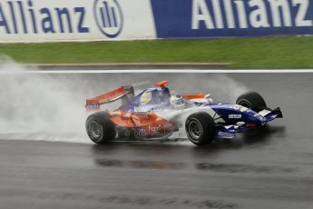 World © Octane Photographic 2010. 2010 GP2 - Belgian GP. Friday 27th August 2010. Trident Racing - Johnny Cecotto Jnr. Digital Ref : 0016CB1D0942