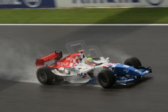 World © Octane Photographic 2010. 2010 GP2 - Belgian GP. Friday 27th August 2010. iSport International - Oliver Turvey. Digital Ref : 0016CB1D1022