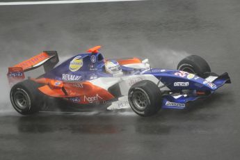 World © Octane Photographic 2010. 2010 GP2 - Belgian GP. Friday 27th August 2010. Trident Racing - Johnny Cecotto Jnr.  Digital Ref : 0016CB1D2075