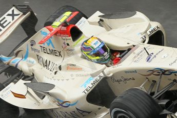 World © Octane Photographic 2010. 2010 GP2 - Belgian GP. Friday 27th August 2010.Barwa Addax Team - Sergio Perez. Digital Ref : 0016CB1D2146