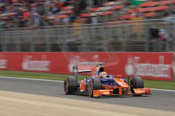 World © Octane Photographic Ltd. GP2 Spanish GP, Circuit de Catalunya, Friday 10th May 2013. Practice. Digital Ref : 0660cb1d0157