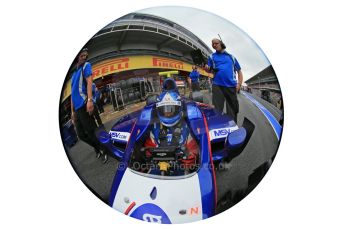 World © Octane Photographic Ltd. GP2 Spanish GP, Circuit de Catalunya, Friday 10th May 2013. Practice. Jolyon Palmer - Carlin. Digital Ref : 0660cb1d9393