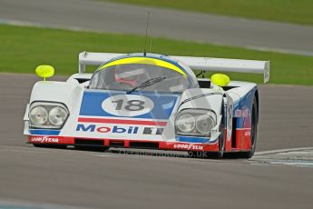 © Octane Photographic Ltd. 2012 Donington Historic Festival. Group C sportscars, qualifying. Aston Martin AMR1 - Andy Meyrick. Digital Ref : 0320cb1d8679