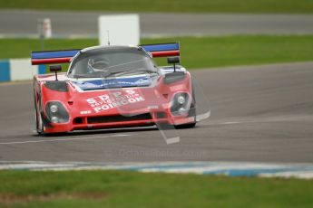 © Octane Photographic Ltd. 2012 Donington Historic Festival. Group C sportscars, qualifying. Spice SE89C - Peter Meyrick. Digital Ref : 0320cb1d8696