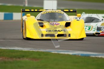 © Octane Photographic Ltd. 2012 Donington Historic Festival. Group C sportscars, qualifying. Nissan R90 CK - Steve Tandy. Digital Ref : 0320cb1d8701