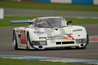 © Octane Photographic Ltd. 2012 Donington Historic Festival. Group C sportscars, qualifying. Spice SE86 - Tommy Dreelan/Aaron Scott. Digital Ref : 0320cb1d8709