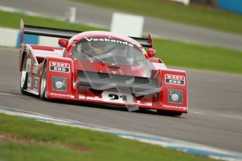 © Octane Photographic Ltd. 2012 Donington Historic Festival. Group C sportscars, qualifying. Veskanda - Paul Stubber. Digital Ref : 0320cb1d8715