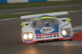 © Octane Photographic Ltd. 2012 Donington Historic Festival. Group C sportscars, qualifying. Aston Martin AMR1 - Andy Meyrick. Digital Ref : 0320cb1d8840