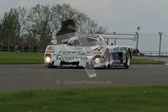 © Octane Photographic Ltd. 2012 Donington Historic Festival. Group C sportscars, qualifying. Spice SE88 - Mike Donovan. Digital Ref : 0320lw7d9555