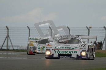 © Octane Photographic Ltd. 2012 Donington Historic Festival. Group C sportscars, qualifying. Spice SE88 - Mike Donovan. Digital Ref : 0320lw7d9598