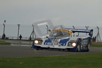 © Octane Photographic Ltd. 2012 Donington Historic Festival. Group C sportscars, qualifying. Porsche 956 - Russel Kempnich. Digital Ref : 0320lw7d9667