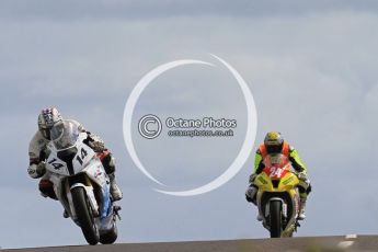 © Octane Photographic Ltd 2011. NW200 Thursday 19th May 2011. Paul Shoesmith, BMW - Ice Valley BMW Motarrad; Jeremy Toye, Kawasaki - Sondel Racing Kawasaki UK. Digital Ref : LW7D1705