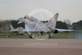 World © Octane Photographic Ltd. RAF Coningsby, 9th December 2015. Eurofighter Typhoon. Digital Ref :