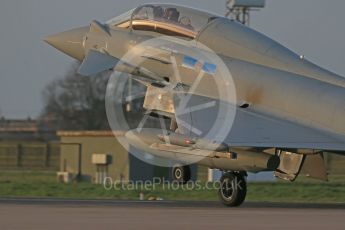 World © Octane Photographic Ltd. RAF Coningsby, 9th December 2015. Eurofighter Typhoon. Digital Ref :