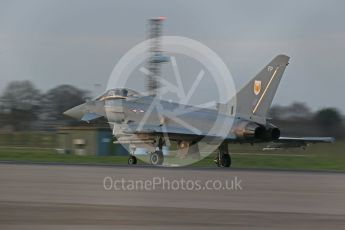 World © Octane Photographic Ltd. RAF Coningsby, 9th December 2015. Eurofighter Typhoon. Digital Ref :