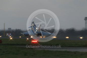 World © Octane Photographic Ltd. RAF Coningsby, 9th December 2015. Eurofighter Typhoon. Digital Ref :