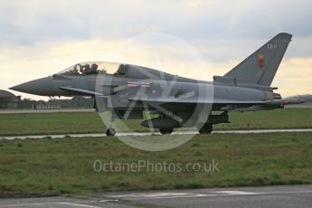 World © Octane Photographic Ltd. January 12th 2016 RAF Coningsby. Eurofighter Typhoon. Digital Ref :