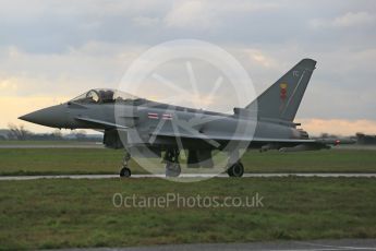 World © Octane Photographic Ltd. January 12th 2016 RAF Coningsby. Eurofighter Typhoon. Digital Ref :