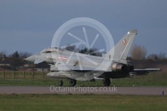 World © Octane Photographic Ltd. January 12th 2016 RAF Coningsby. Eurofighter Typhoon. Digital Ref :