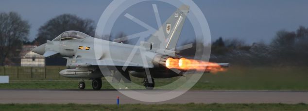 World © Octane Photographic Ltd. January 12th 2016 RAF Coningsby. Eurofighter Typhoon. Digital Ref :