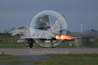 World © Octane Photographic Ltd. January 12th 2016 RAF Coningsby. Eurofighter Typhoon. Digital Ref :