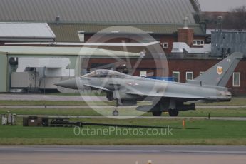 World © Octane Photographic Ltd. January 12th 2016 RAF Coningsby. Eurofighter Typhoon. Digital Ref :