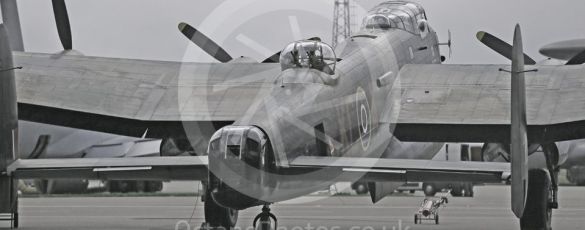 World © Octane Photographic Ltd. October 6th 2015. RAF Coningsby. Battle of Britain Memorial Flight (BBMF) Lancaster Mk.III "Thumper" PA474. Digital Ref :  1454CB1D6493