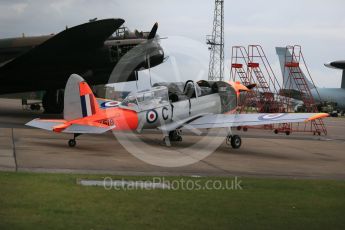 World © Octane Photographic Ltd. October 6th 2015. RAF Coningsby. Battle of Britain Memorial Flight (BBMF) de Havilland Chipmunk WK518. Digital Ref : 1454CB1D6538