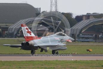 World © Octane Photographic Ltd. October 6th 2015. RAF Coningsby. Eurofighter FGR.4 ZK315, 41Sqn - 100th anniversary of the squadron's founding livery. Digital Ref :  1454CB1D6748