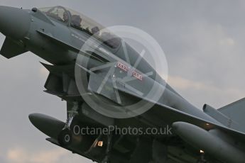 World © Octane Photographic Ltd. October 6th 2015. RAF Coningsby. RAF Coningsby. Eurofighter Typhoon T.3 ZK379 "BB", 29Sqn. Digital Ref : 1454CB1D6893
