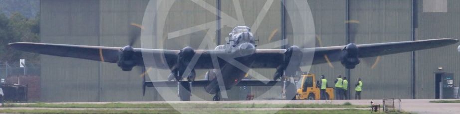 World © Octane Photographic Ltd. October 6th 2015. RAF Coningsby. Battle of Britain Memorial Flight (BBMF) Lancaster Mk.III "Thumper" PA474. Digital Ref :  1454CB7D9606