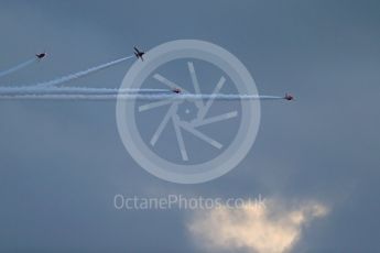 World © Octane Photographic Ltd. Red Arrows pre-season practice. RAF Scampton, 12th January 2016. BAe Hawk T1A