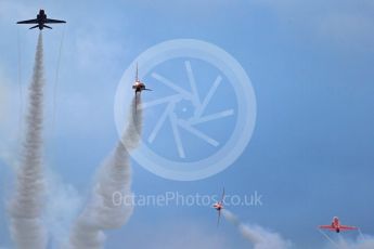 World © Octane Photographic Ltd. Red Arrows pre-season practice. RAF Scampton, 12th January 2016. BAe Hawk T1A