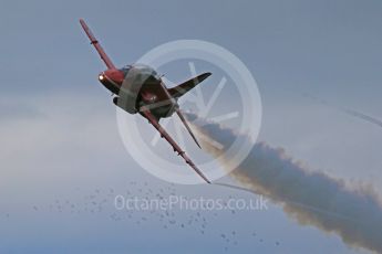 World © Octane Photographic Ltd. Red Arrows pre-season practice. RAF Scampton, 12th January 2016. BAe Hawk T1A