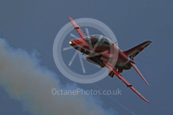 World © Octane Photographic Ltd. Red Arrows pre-season practice. RAF Scampton, 12th January 2016. BAe Hawk T1A