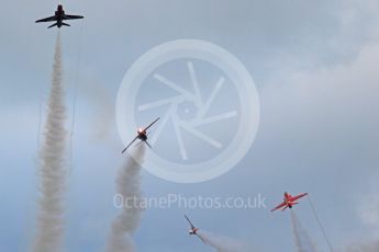 World © Octane Photographic Ltd. Red Arrows pre-season practice. RAF Scampton, 12th January 2016. BAe Hawk T1A