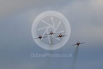 World © Octane Photographic Ltd. Red Arrows pre-season practice. RAF Scampton, 12th January 2016. BAe Hawk T1A