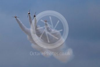World © Octane Photographic Ltd. Red Arrows pre-season practice. RAF Scampton, 12th January 2016. BAe Hawk T1A