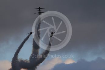 World © Octane Photographic Ltd. Red Arrows pre-season practice. RAF Scampton, 12th January 2016. BAe Hawk T1A