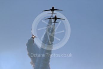 World © Octane Photographic Ltd. Red Arrows pre-season practice. RAF Scampton, 12th January 2016. BAe Hawk T1A